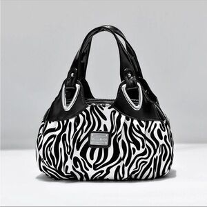 NWT Zebra Print Hobo Bag